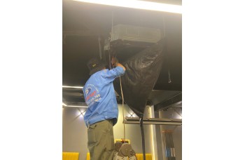 Dịch vụ vệ sinh máy lạnh âm trần tại Củ Chi
